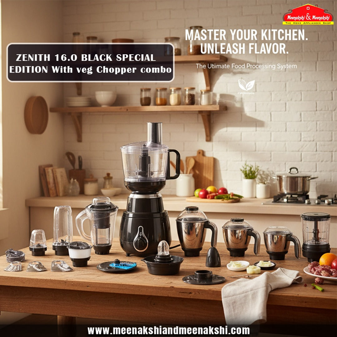 MG ZENITH 16.0 1000W  Spl Edition with Veggie Chopper 1L Combo