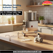 22 SS Tilting Table Top Wet Grinder 2L Plus