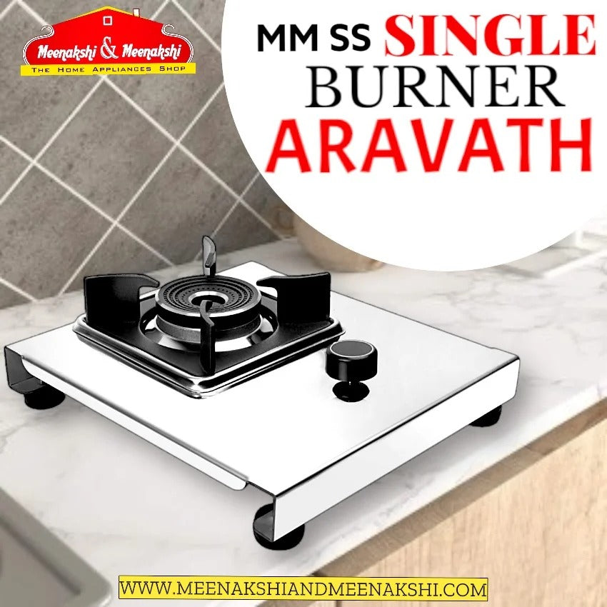 SS Single Burner Aravath