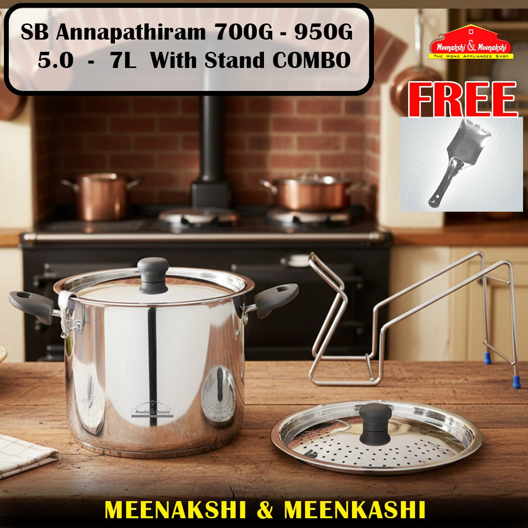 SB Annapathiram 5.0 700G - 950G 7L With Stand Combo