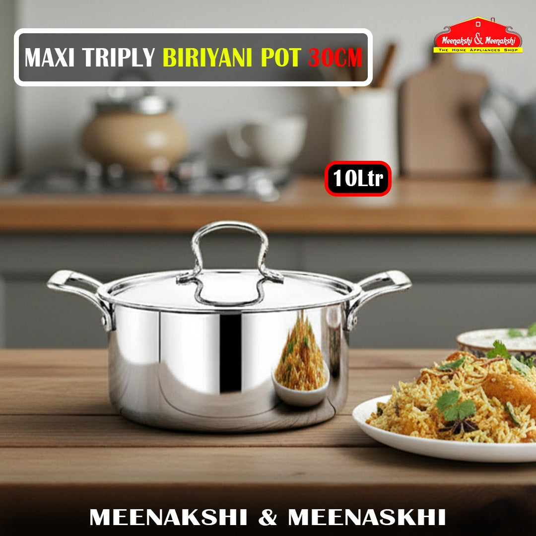 MAXI TRIPLY BIRIYANI POT 30CM/10L
