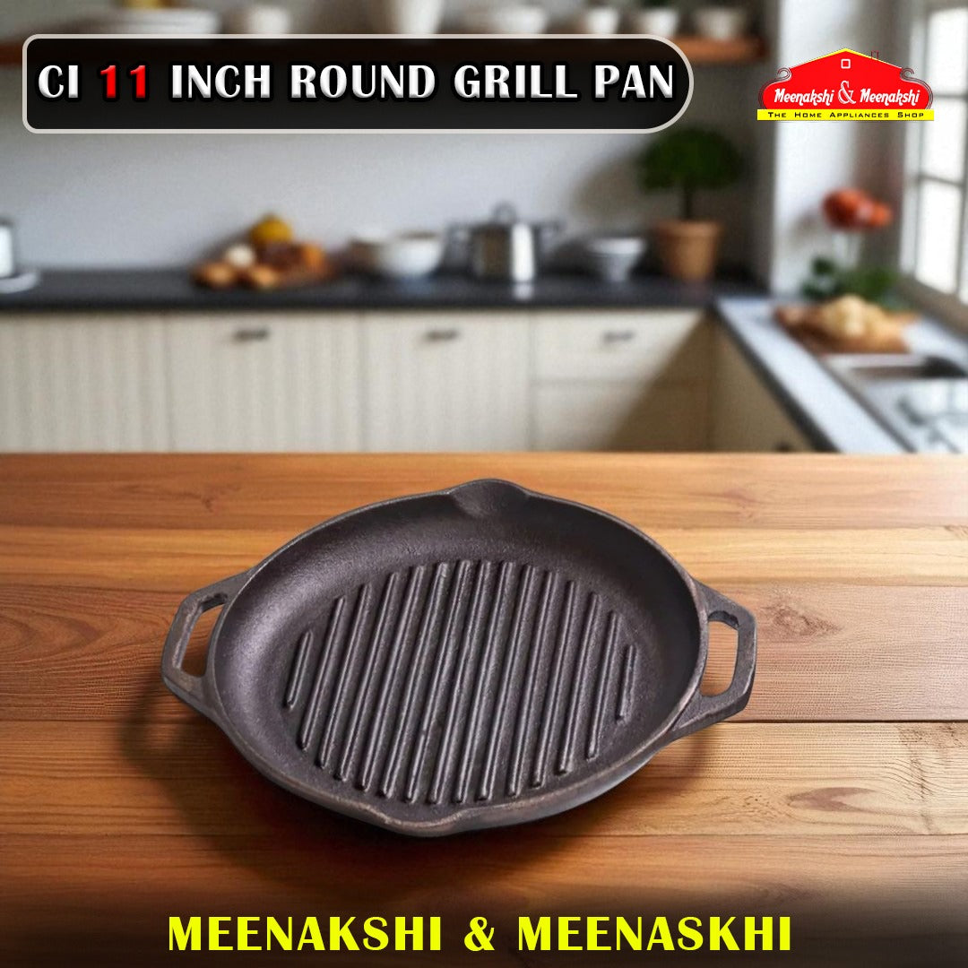 CI ROUND GRILL 11 INCH