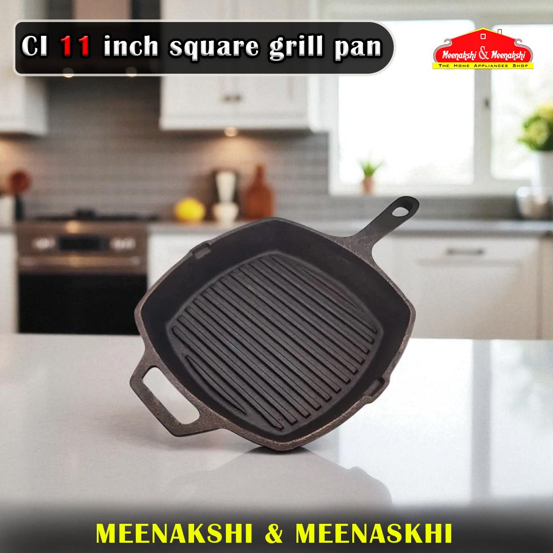 CI SQUARE GRILL 11 INCH