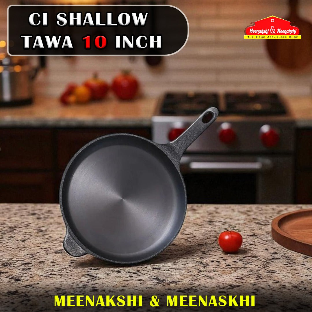 CI SHALLOW TAWA 10 INCH