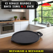 CI SINGLE HANDLE ROTI TAWA 9.5IN