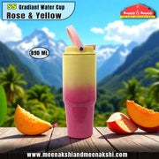 SS Gradiant Vacuum Cup 890ml Rose & Yellow