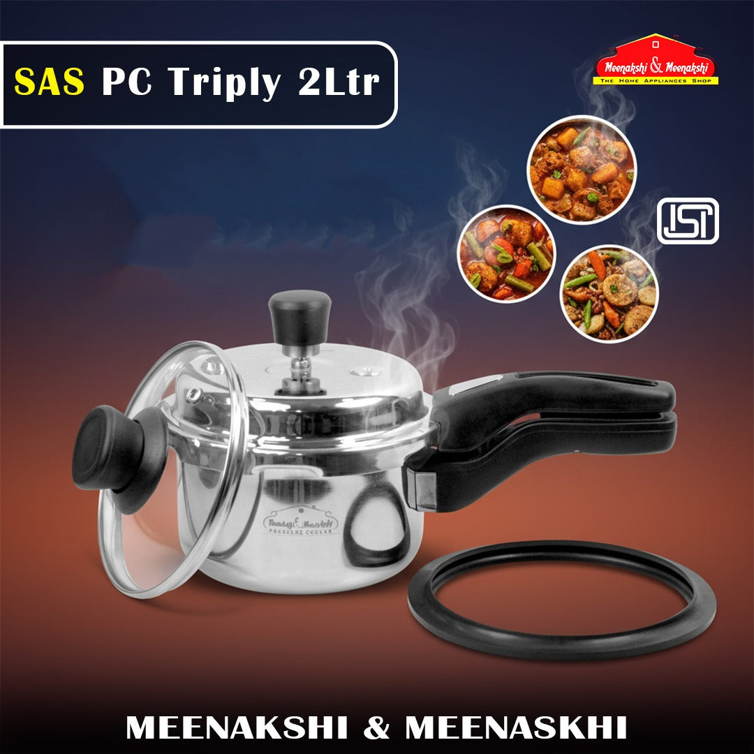 SAS PC Triply Cooker 2Ltr 