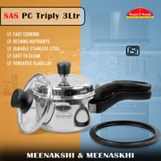SAS PC Triply Cooker 3Ltr